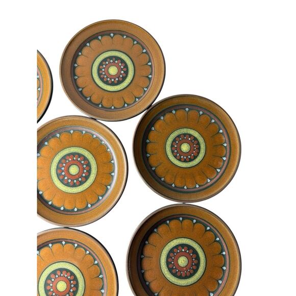 Vintage Mid Century Porta Celi Spain 19 Piece Set Pottery Hand Painted Ceramic - Picture 16 of 16